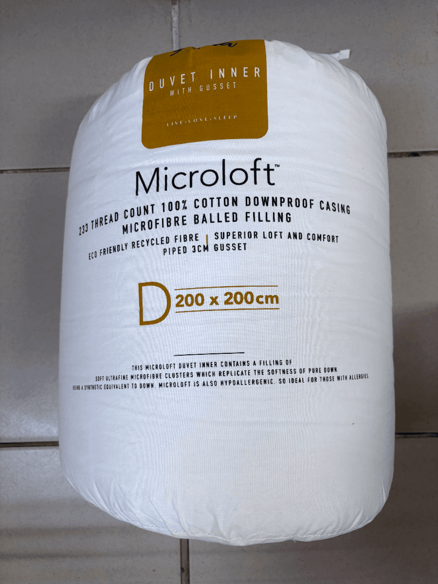 Microloft Duvet Inner 200x200cm