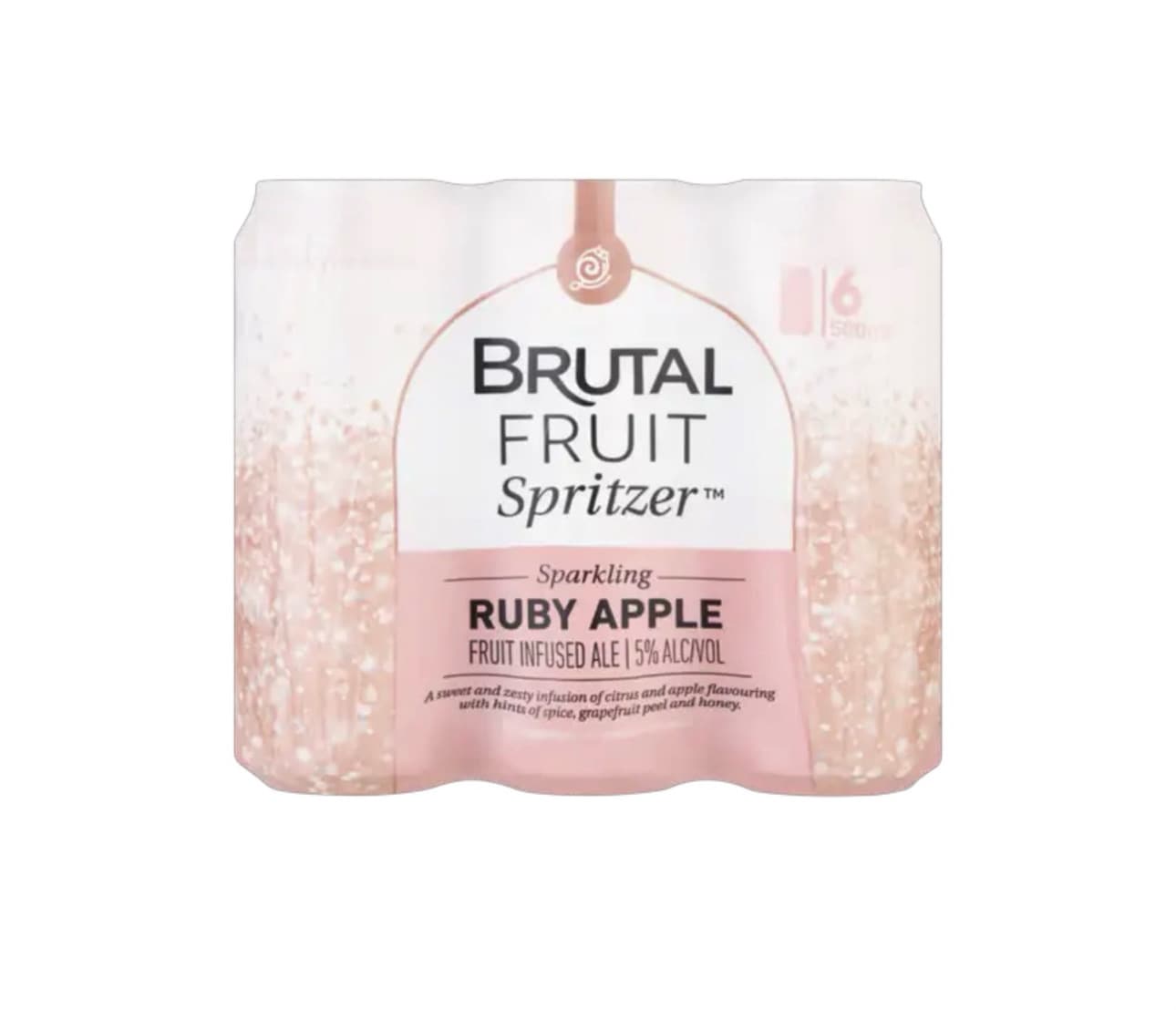 Brutal Fruit Ruby Apple Spritzer 6 x 500ml